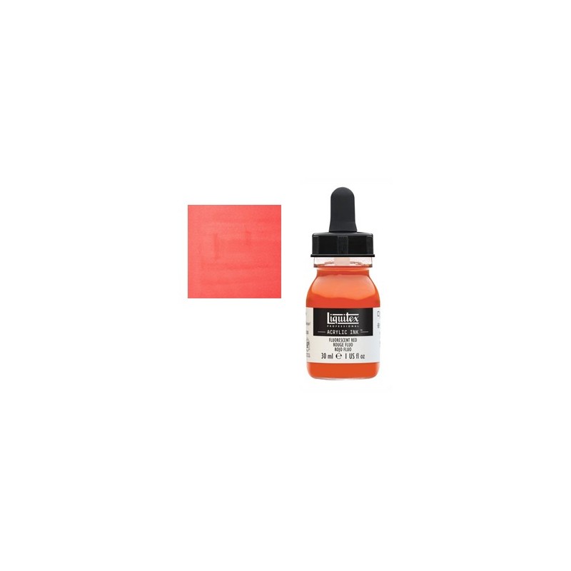 Material Bellas Artes - Pintura - Tinta Acrilica Liquitex n. 983 Rojo Fluorescente, 30 ml. | totenart.com