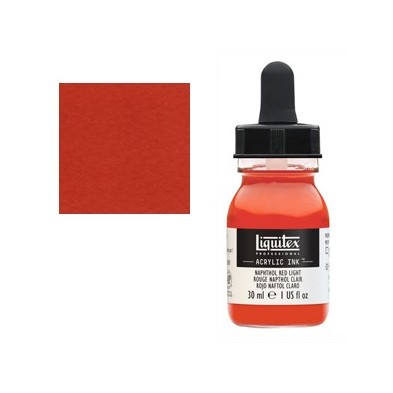 Material Bellas Artes - Pintura - Tinta Acrilica Liquitex n. 294 Rojo Naftol Claro, 30 ml. | totenart.com