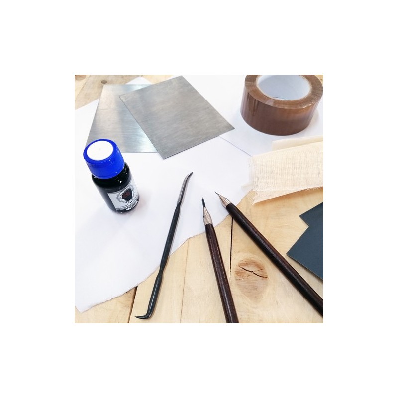 Kit Basico Grabado Calcografico