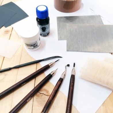 Kit Medio Grabado Calcografico