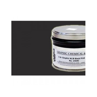 Tinta Litog Graphic Chemical, Negro, lata 450 ml.