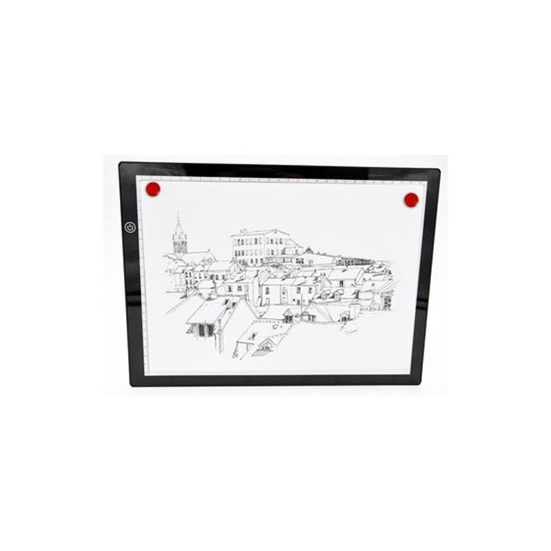 Material Bellas Artes – pintura-y-dibujo - Mesa de luz Led LIGHT PAD A4, Go Manga | totenart.com