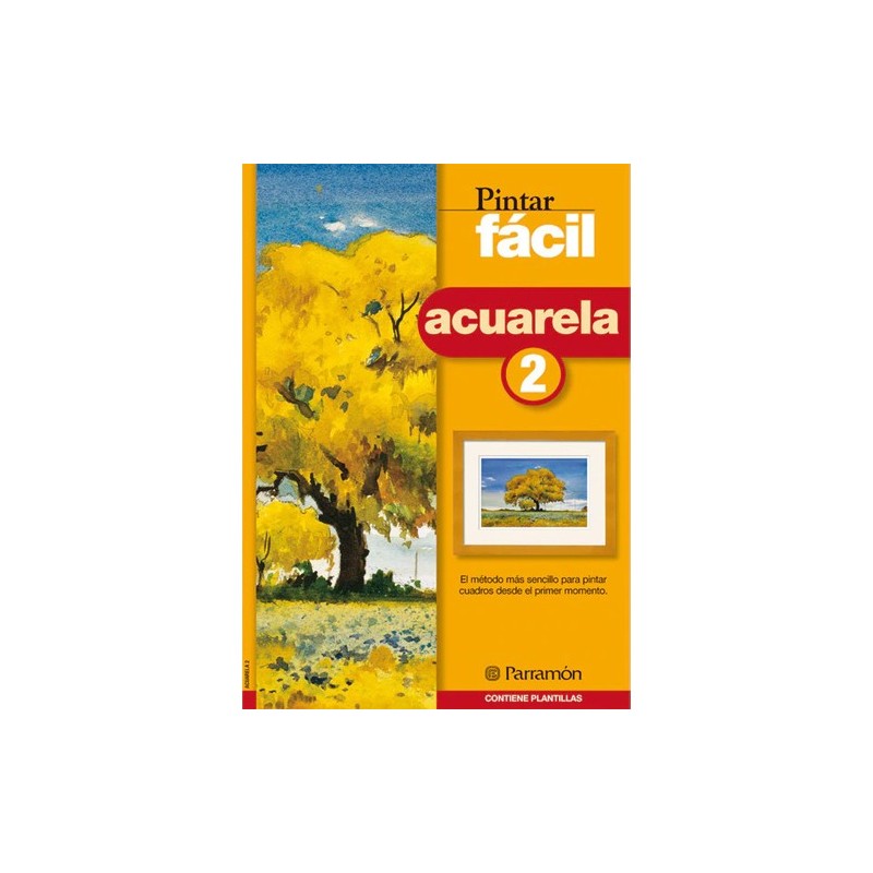 Material Bellas Artes - Pintura - Cuaderno Pintar Fácil Acuarela 2, Parramón *** | totenart.com