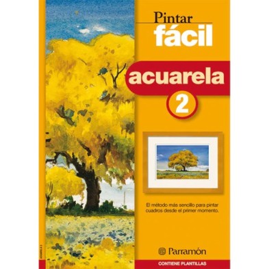 Material Bellas Artes - Pintura - Cuaderno Pintar Fácil Acuarela 2, Parramón *** | totenart.com