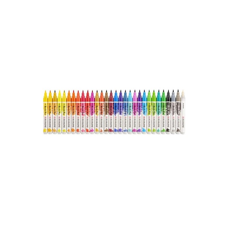Material Bellas Artes - Pintura - Estuche Acuarela ROTULADOR Ecoline Brush Pen 30 ud | totenart.com