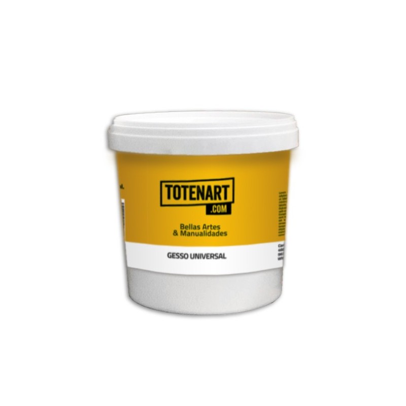 Material Bellas Artes - Pintura - Gesso Universal Primer color blanco Totenart 1 kg (1000 ml) | totenart.com