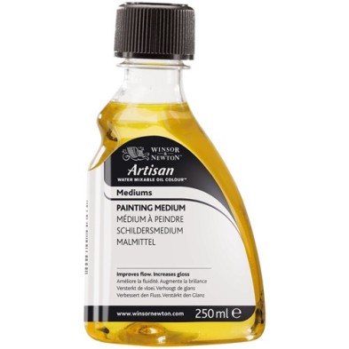Materiales Bellas Artes-Pintura-Artisan Medium para pintar W&N, 75 ml.