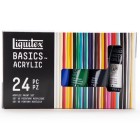 Material Bellas Artes - Pintura - Estuche con 24 colores acrílicos Liquitex Basics (22 ml) | totenart.com