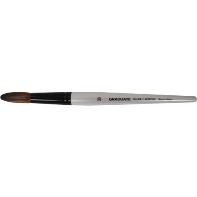 Material Bellas Artes - Pintura - Pincel pelo sintético poney aguadas redondo, Mango corto, Graduate (nº 30) | totenart.com