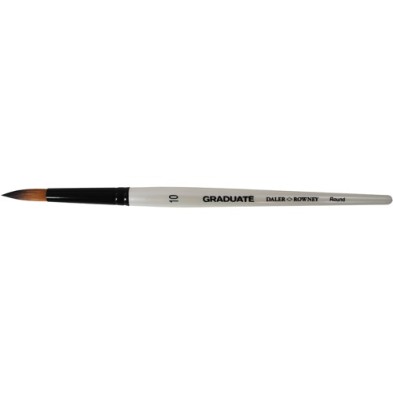 Material Bellas Artes - Pintura - Pincel pelo sintético redondo, Mango corto, Graduate (nº 10) | totenart.com