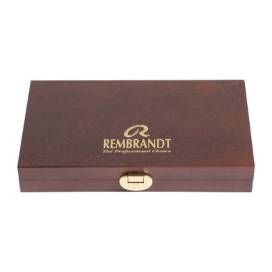Material Bellas Artes - Pintura - Caja madera Traditional P 24 pastillas de acuarelas Rembrandt | totenart.com