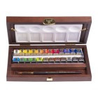 Material Bellas Artes - Pintura - Caja madera Traditional P 24 pastillas de acuarelas Rembrandt | totenart.com
