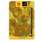 Material Bellas Artes – pintura-y-dibujo - Estuche de 12 lápices color Sakura Bruynzeel | totenart.com