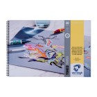 Material Bellas Artes – pintura-y-dibujo - Bloc Toned Paper Van Gogh Azul Oceano, 30 hojas, 120 gr (A3) | totenart.com