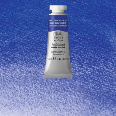 Material Bellas Artes - Pintura - Acuarela Profesional Winsor & Newton color azul esmalte dumont 710 (14 ml) S3 | totenart.com
