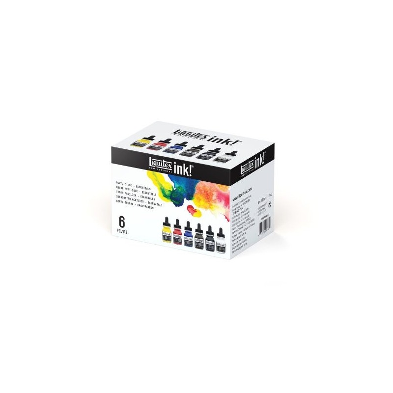 Material Bellas Artes - Pintura -  Tinta acrilica Liquitex, Set 6 colores clásicos | totenart.com