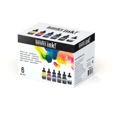 Material Bellas Artes - Pintura -  Tinta acrilica Liquitex, Set 6 colores clásicos | totenart.com