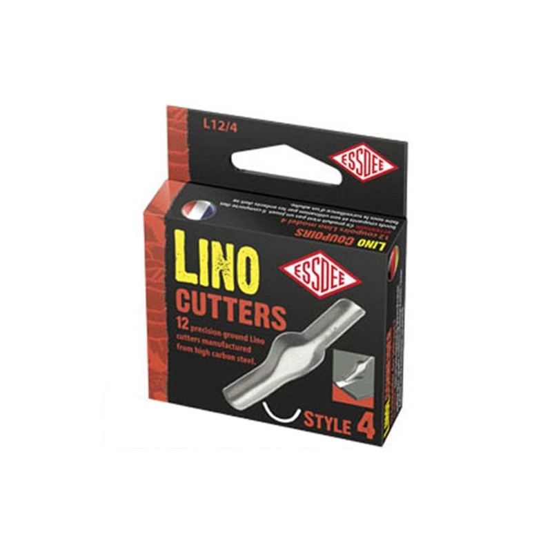 Material Bellas Artes - Pintura - Plumilla de acero para lino Essdee, N. 4 (L-12/4) | totenart.com