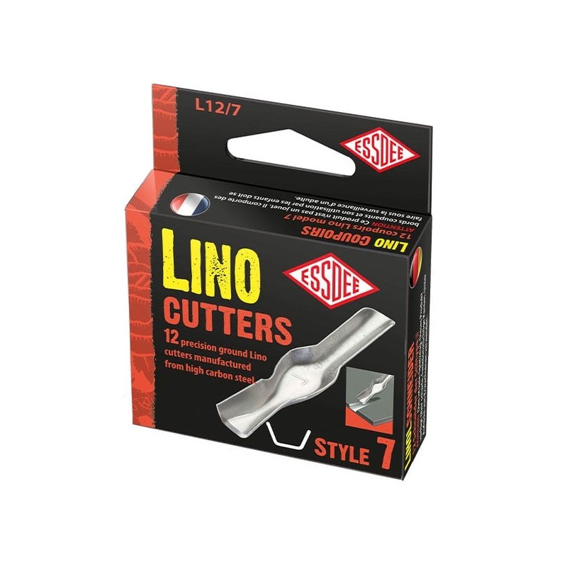 Material Bellas Artes - Pintura - Plumilla de acero para lino Essdee, N. 7 (L-12/7) | totenart.com