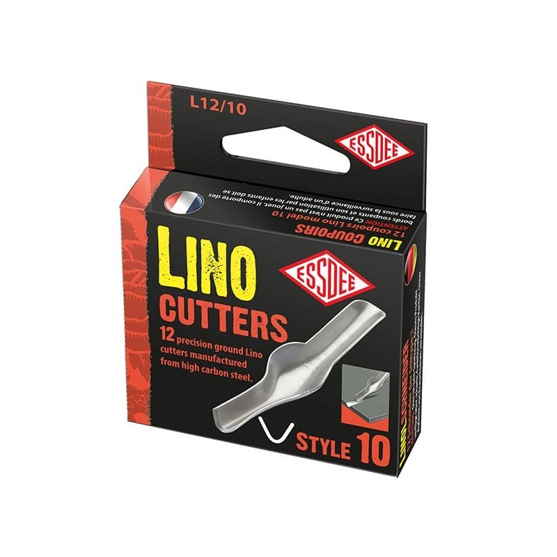 Material Bellas Artes - Pintura - Plumilla de acero para lino Essdee, N. 10 (L-12/10) | totenart.com