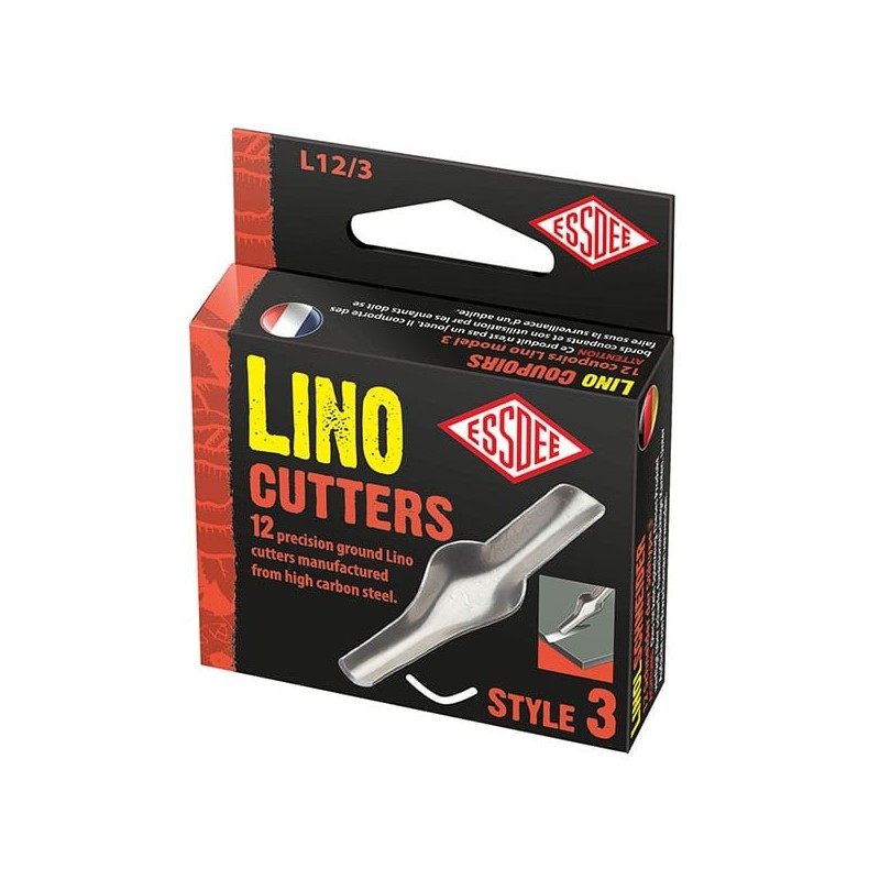 Material Bellas Artes - Pintura - Plumilla de acero para lino Essdee, N. 3 (L-12/3) | totenart.com