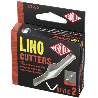 Material Bellas Artes - Pintura - Plumilla de acero para lino Essdee, N. 2 (L-12/2) | totenart.com