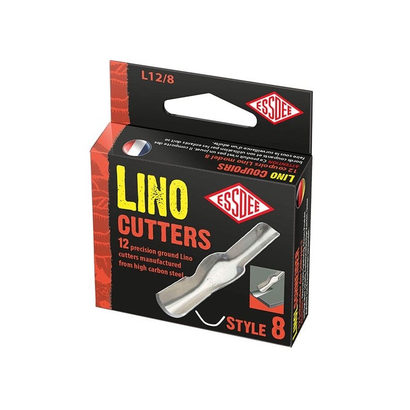 Material Bellas Artes - Pintura - Plumilla de acero para lino Essdee, N. 8 (L-12/8) | totenart.com