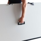 Material Bellas Artes - papel - Carpeta Precision Totenart 2,5 mm. gris natural 75x105 con asa | totenart.com