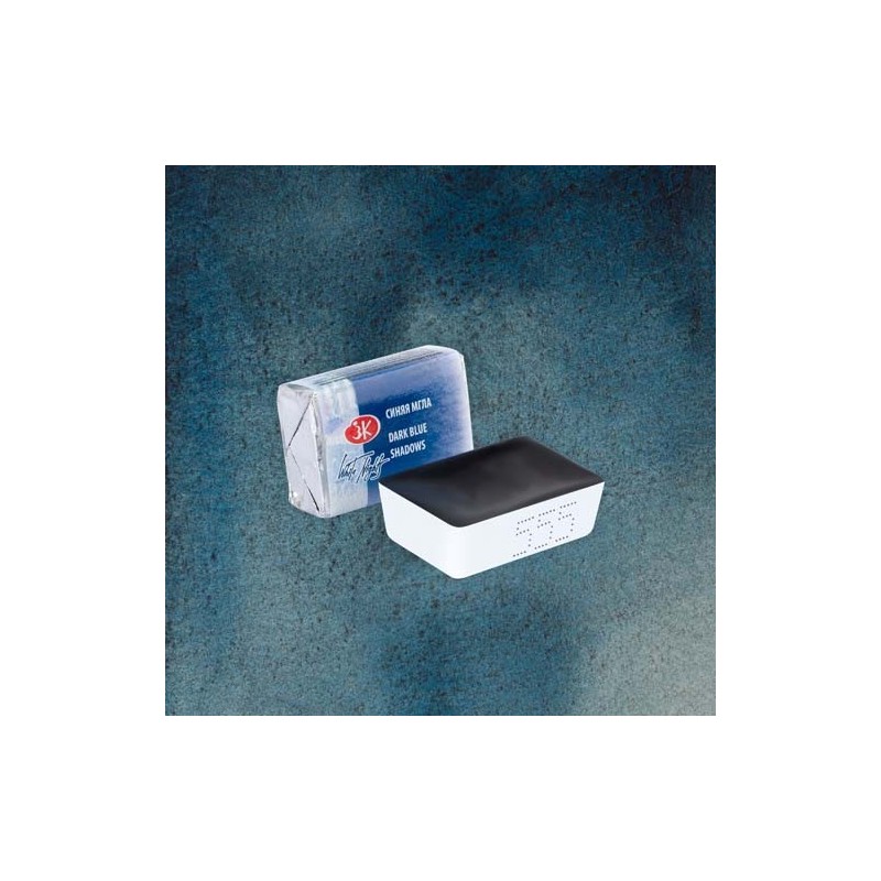 Material Bellas Artes - Pintura - Acuarelas White Nights en godet granulado Sombras Azul Oscuro (Dark Blue Shadows) 555 | totena