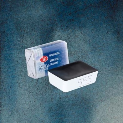 Material Bellas Artes - Pintura - Acuarelas White Nights en godet granulado Sombras Azul Oscuro (Dark Blue Shadows) 555 | totena