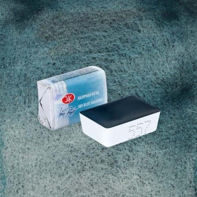 Material Bellas Artes - Pintura - Acuarelas White Nights en godet granulado Sombra Azul Cielo (Sky Blue Shadows) 557 | totenart.