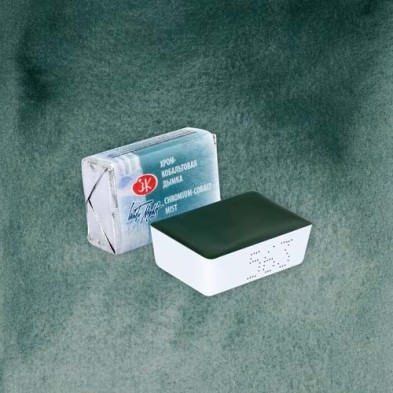 Material Bellas Artes - Pintura - Acuarelas White Nights en godet granulado Coblato Cromo (Chromium Cobalt) 563 | totenart.com