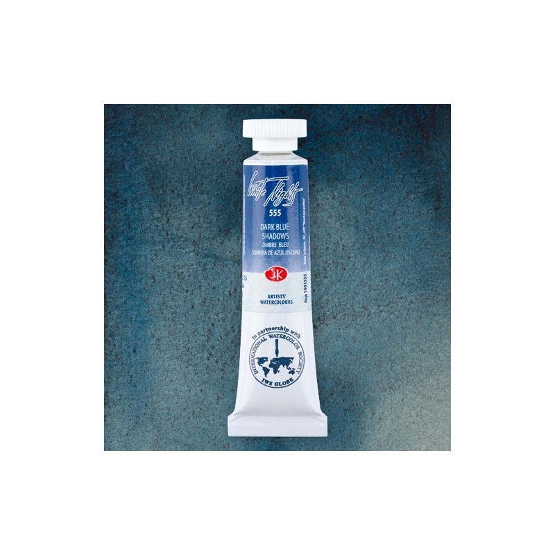 Material Bellas Artes - Pintura - Acuarelas White Nights en tubo 10 ml. granulado Sombras Azul Oscuro (Dark Blue Shadows) 555 | 