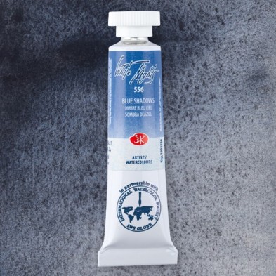 Material Bellas Artes - Pintura - Acuarelas White Nights en tubo 10 ml. granulado Sombra Azul (Blue Shadows) 556 | totenart.com