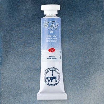 Material Bellas Artes - Pintura - Acuarelas White Nights en tubo 10 ml. granulado Niebla Cobalto (Cobalt Mist) 560 | totenart.co