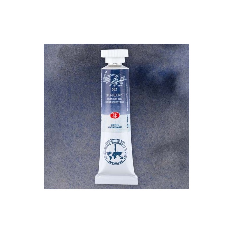 Material Bellas Artes - Pintura - Acuarelas White Nights en tubo 10 ml. granulado Niebla Azul-Gris (Grey-Blue Mist) 562 | totena