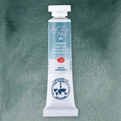 Material Bellas Artes - Pintura - Acuarelas White Nights en tubo 10 ml. granulado Niebla Cobalto de Cromo (Chromium Cobalt Mist)