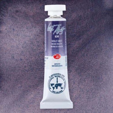 Material Bellas Artes - Pintura - Acuarelas White Nights en tubo 10 ml. granulado Niebla Violeta (Violet Mist) 630 | totenart.co