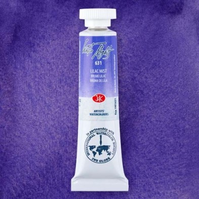 Material Bellas Artes - Pintura - Acuarelas White Nights en tubo 10 ml. granulado Niebla Lila (Lilac Mist) 631 | totenart.com