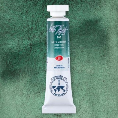 Material Bellas Artes - Pintura - Acuarelas White Nights en tubo 10 ml. granulado Sombra Verde (Green Shadows) 760 | totenart.co