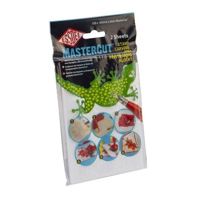 Material Bellas Artes - Pintura - MasterCut Carving Block 150x100x4mm (Pack de 2) ESSDEE | totenart.com