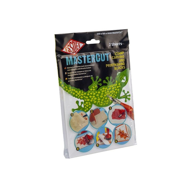 Material Bellas Artes - Pintura - MasterCut Carving Block 200x150x4mm (Pack de 2) ESSDEE | totenart.com