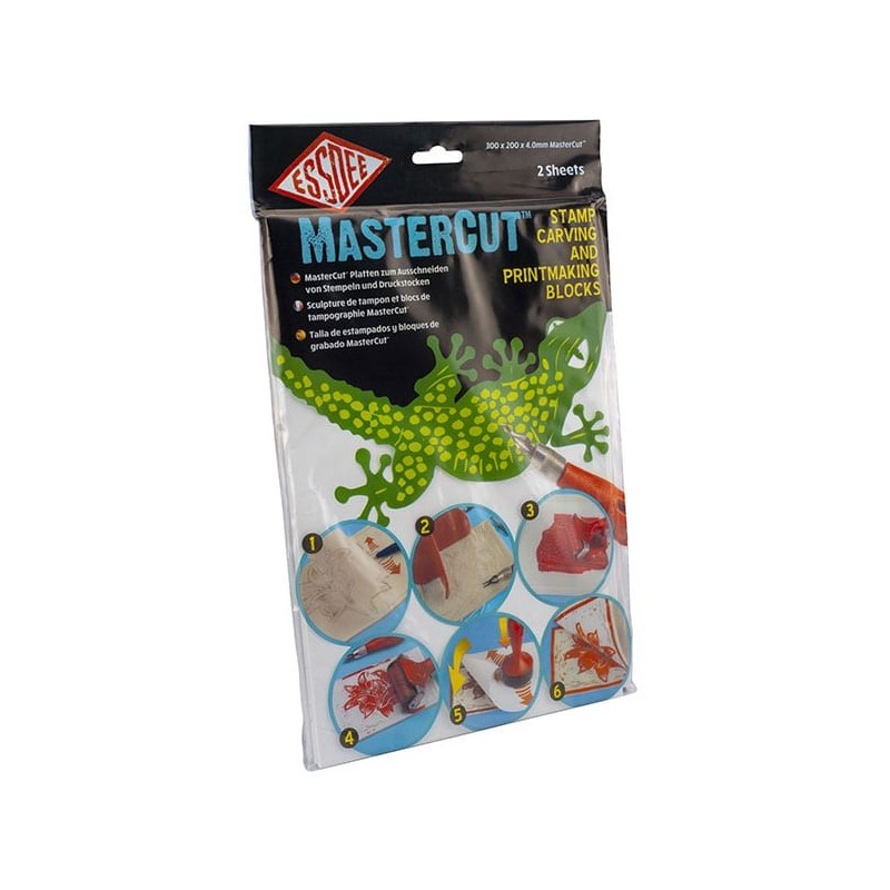 Material Bellas Artes - Pintura - MasterCut Carving Block 300x200x4mm (Pack de 2) ESSDEE | totenart.com