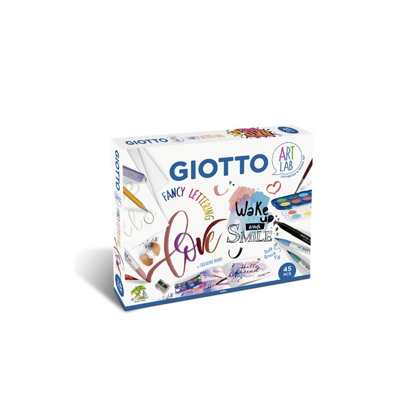Material Bellas Artes - Pintura - Giotto Art Lab: Set Fancy Lettering | totenart.com