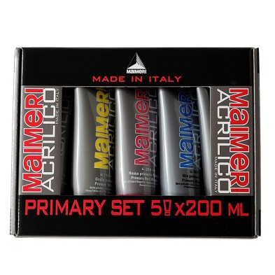 Material Bellas Artes - Pintura - Set Acrílico Maimeri, 5x200ml | totenart.com