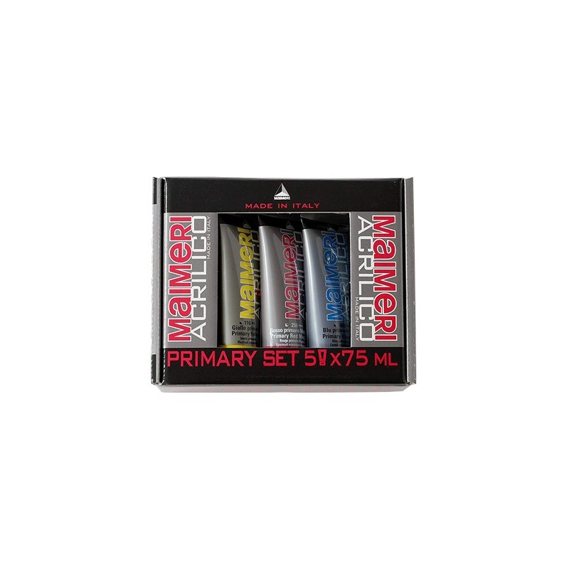 Material Bellas Artes - Pintura - Set Acrílico Maimeri, 5x75ml | totenart.com