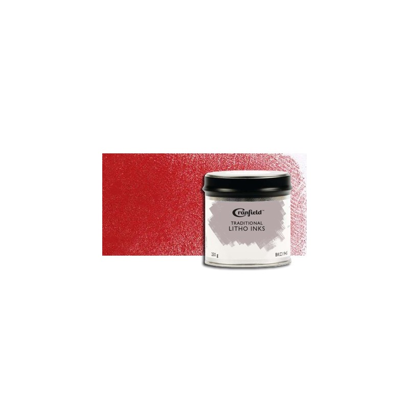 Material Bellas Artes – Litografia - Tinta Litografia Rojo Escarlata 250 gr. Cranfield Caligo | totenart.com