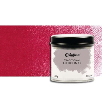 Material Bellas Artes – Litografia - Tinta Litografia Rojo Quinacridona 250 gr. Cranfield Caligo | totenart.com