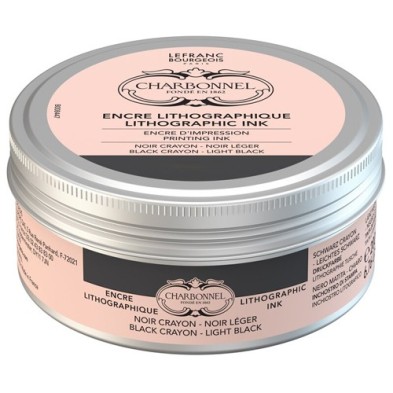 Material Bellas Artes - Litografía - Lito negro lapiz (negro ligero) Charbonnel, 200 ml | totenart.com