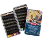 Material Bellas Artes – Dibujo - Caja lápices Derwent Chromaflow, 24 colores | totenart.com